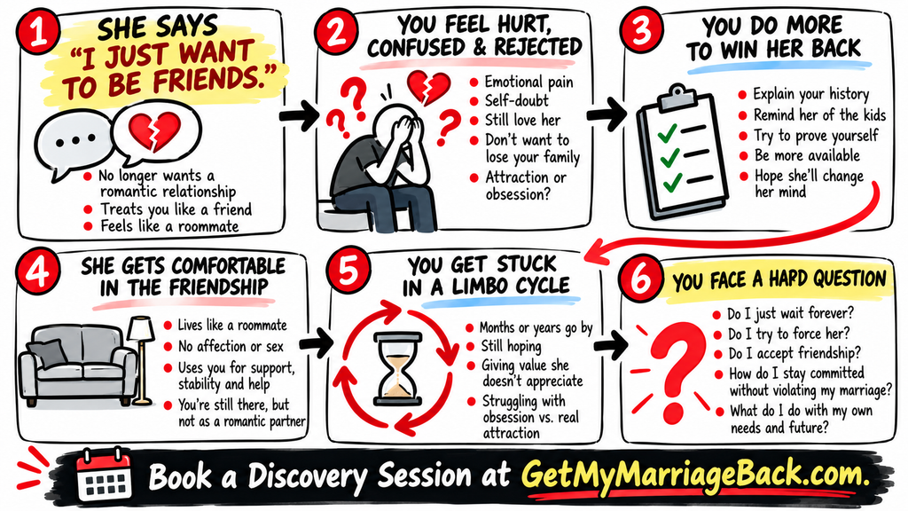 my wife only wants to be friends -friendship is not the enemy