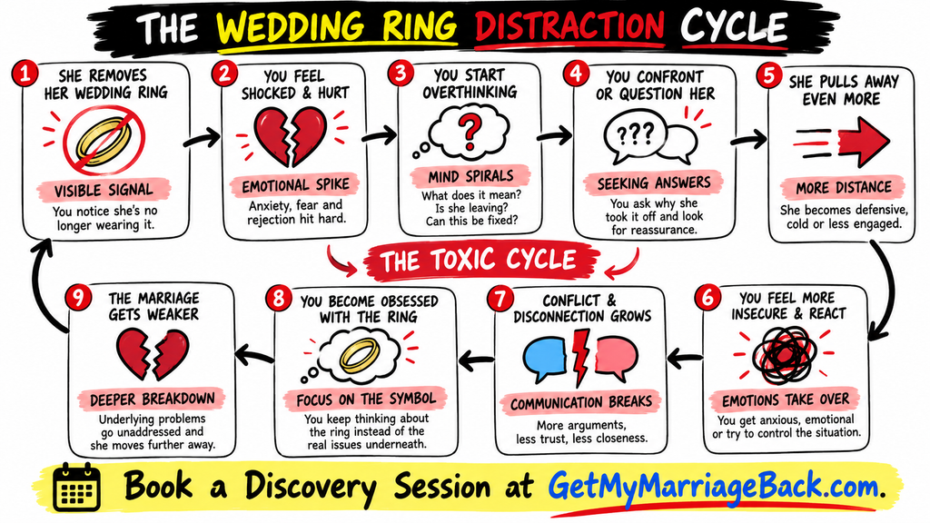 my wife took off her wedding ring - distraction cycle